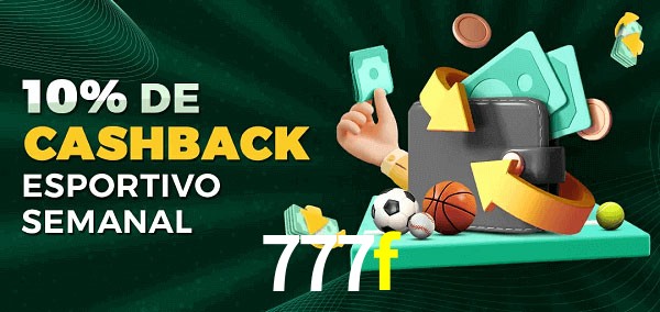 10% de bônus de cashback na 777f